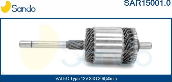 Sando SAR15001.0 - Якір, стартер avtolavka.club