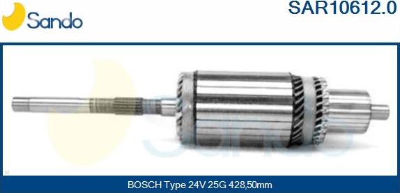 Sando SAR10612.0 - Якір, стартер avtolavka.club