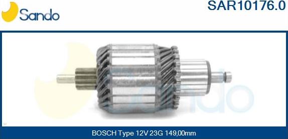 Sando SAR10176.0 - Якір, стартер avtolavka.club