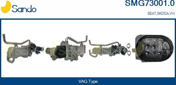 Sando SMG73001.0 - Модуль повернення ОГ avtolavka.club