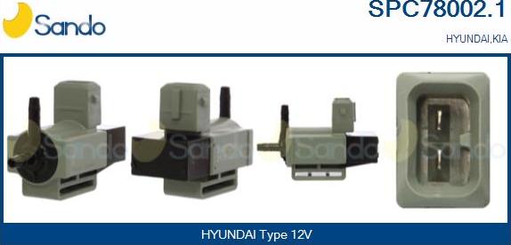 Sando SPC78002.1 - Перетворювач тиску, управління ОГ avtolavka.club