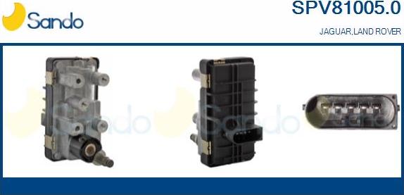 Sando SPV81005.0 - Клапан регулювання тиск наддуву avtolavka.club