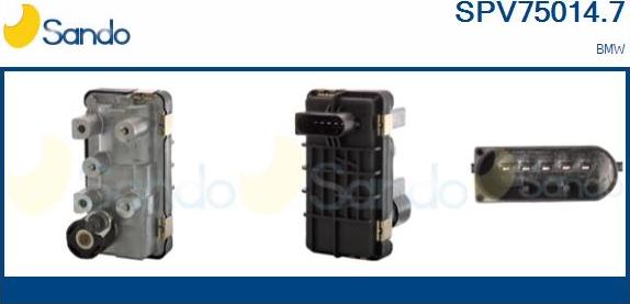 Sando SPV75014.7 - Клапан регулювання тиск наддуву avtolavka.club
