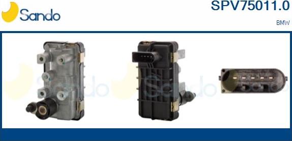 Sando SPV75011.0 - Клапан регулювання тиск наддуву avtolavka.club