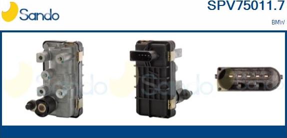 Sando SPV75011.7 - Клапан регулювання тиск наддуву avtolavka.club