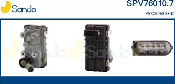 Sando SPV76010.7 - Клапан регулювання тиск наддуву avtolavka.club