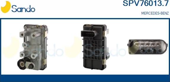 Sando SPV76013.7 - Клапан регулювання тиск наддуву avtolavka.club