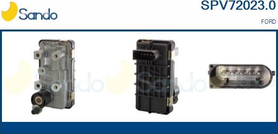 Sando SPV72023.0 - Клапан регулювання тиск наддуву avtolavka.club