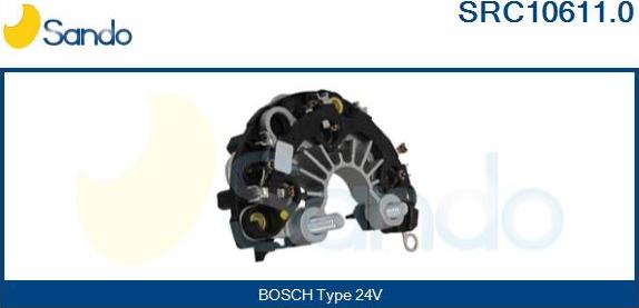 Sando SRC10611.0 - Випрямляч, генератор avtolavka.club