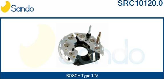 Sando SRC10120.0 - Випрямляч, генератор avtolavka.club