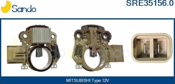Sando SRE35156.0 - Регулятор напруги генератора avtolavka.club