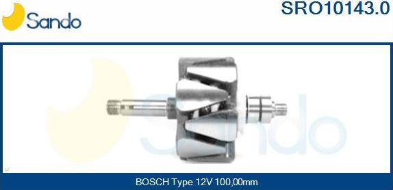 Sando SRO10143.0 - Ротор, генератор avtolavka.club