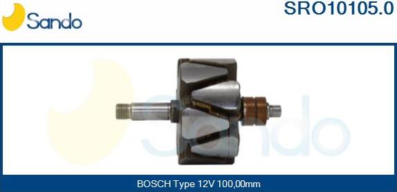Sando SRO10105.0 - Ротор, генератор avtolavka.club