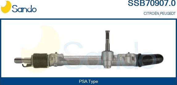 Sando SSB70907.0 - Рульовий механізм, рейка avtolavka.club