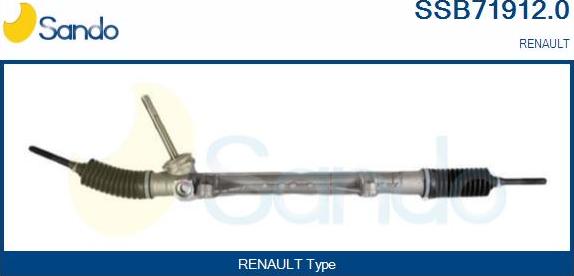 Sando SSB71912.0 - Рульовий механізм, рейка avtolavka.club