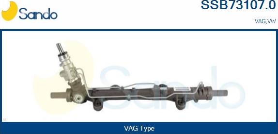 Sando SSB73107.0 - Рульовий механізм, рейка avtolavka.club