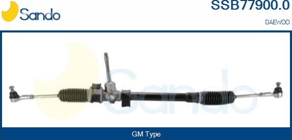 Sando SSB77900.0 - Рульовий механізм, рейка avtolavka.club