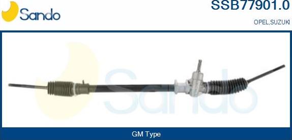 Sando SSB77901.0 - Рульовий механізм, рейка avtolavka.club