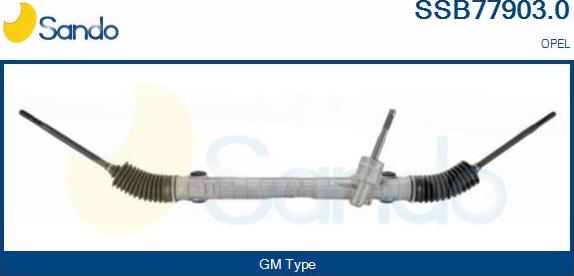 Sando SSB77903.0 - Рульовий механізм, рейка avtolavka.club