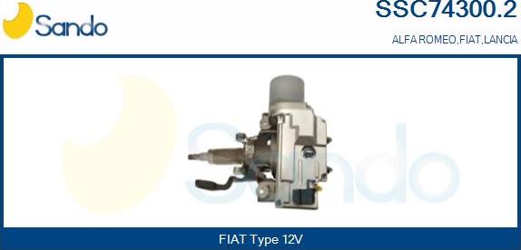 Sando SSC74300.2 - Рульова колонка avtolavka.club
