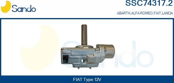 Sando SSC74317.2 - Рульова колонка avtolavka.club