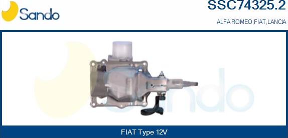 Sando SSC74325.2 - Рульова колонка avtolavka.club