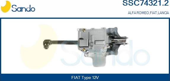 Sando SSC74321.2 - Рульова колонка avtolavka.club