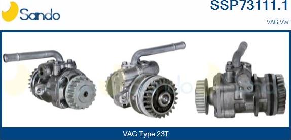 Sando SSP73111.1 - Гідравлічний насос, рульове управління, ГУР avtolavka.club