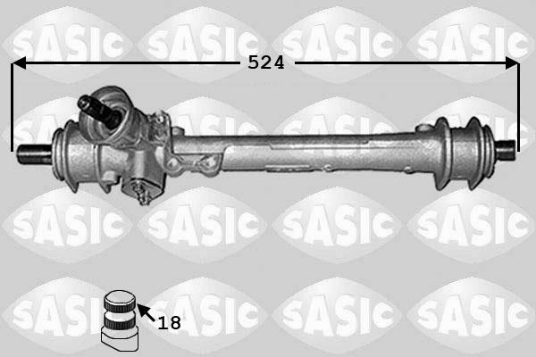 Sasic 9006003 - Рульовий механізм, рейка avtolavka.club