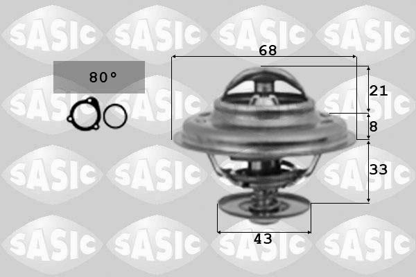 Sasic 9000036 - Термостат, охолоджуюча рідина avtolavka.club