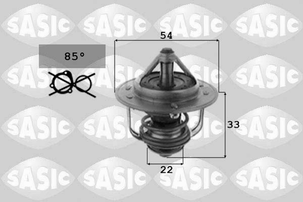 Sasic 9000122 - Термостат, охолоджуюча рідина avtolavka.club