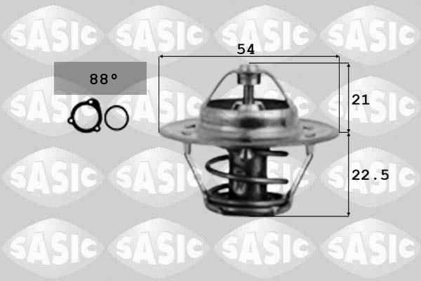 Sasic 9000391 - Термостат, охолоджуюча рідина avtolavka.club