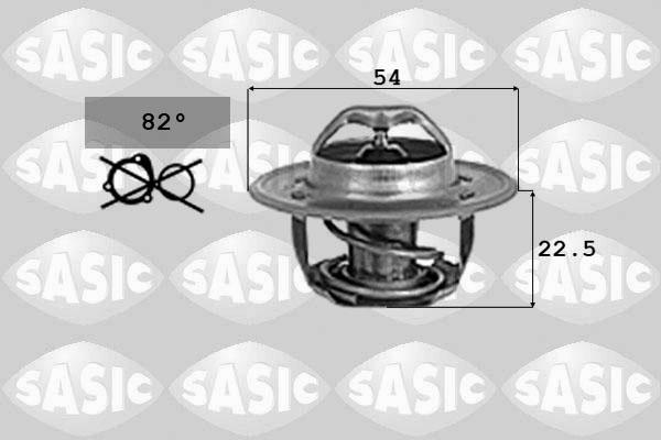 Sasic 9000726 - Термостат, охолоджуюча рідина avtolavka.club