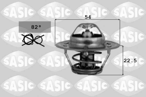 Sasic 4000358 - Термостат, охолоджуюча рідина avtolavka.club