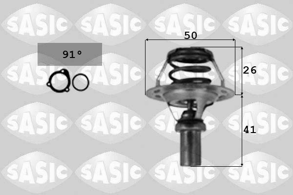Sasic 4000361 - Термостат, охолоджуюча рідина avtolavka.club