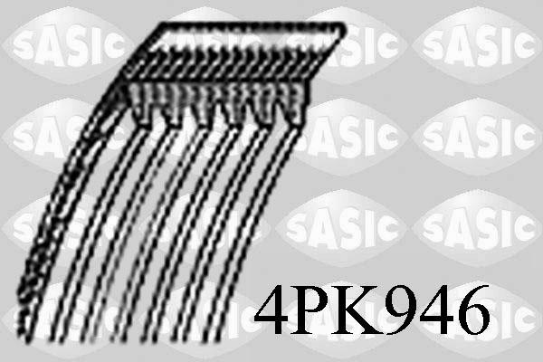 Sasic 4PK946 - Поліклиновий ремінь avtolavka.club