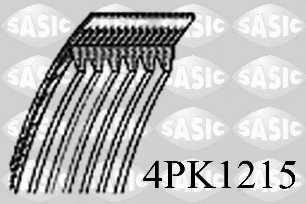 Sasic 4PK1215 - Поліклиновий ремінь avtolavka.club