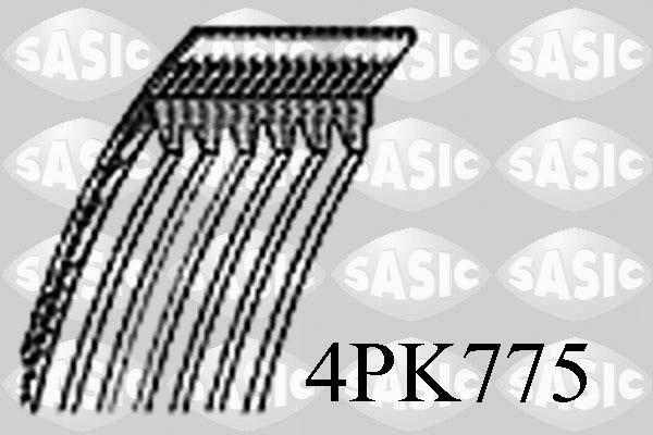 Sasic 4PK775 - Поліклиновий ремінь avtolavka.club