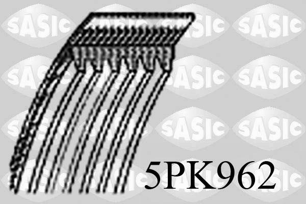 Sasic 5PK962 - Поліклиновий ремінь avtolavka.club