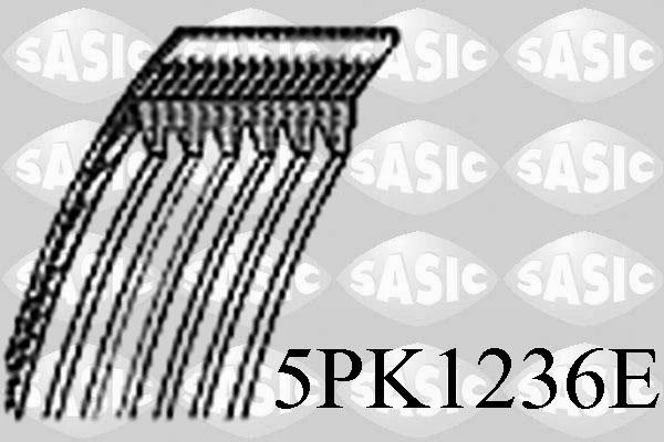 Sasic 5PK1236E - Поліклиновий ремінь avtolavka.club