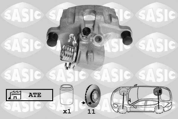 Sasic 6504019 - Гальмівний супорт avtolavka.club