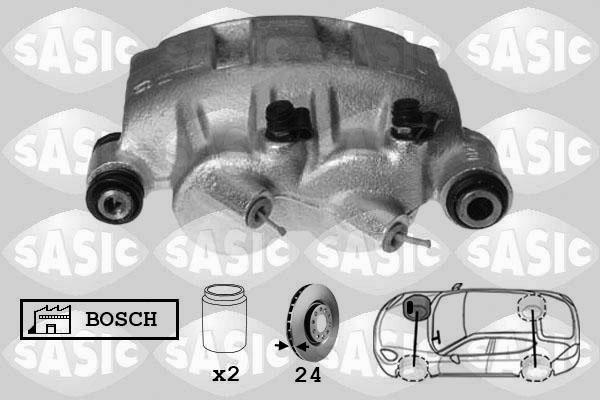 Sasic 6504027 - Гальмівний супорт avtolavka.club