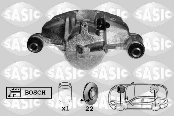 Sasic 6506043 - Гальмівний супорт avtolavka.club