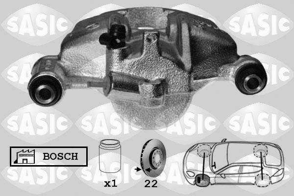 Sasic 6506042 - Гальмівний супорт avtolavka.club