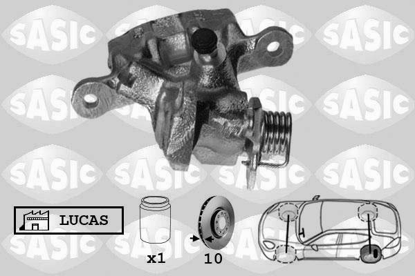 Sasic 6506054 - Гальмівний супорт avtolavka.club