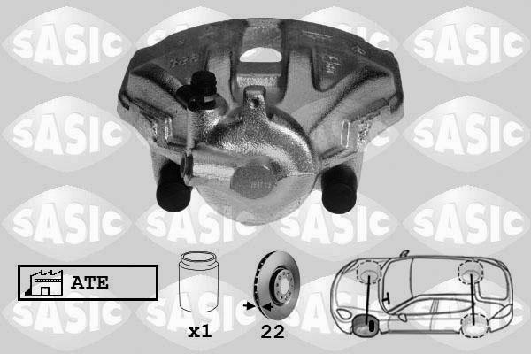 Sasic 6506050 - Гальмівний супорт avtolavka.club