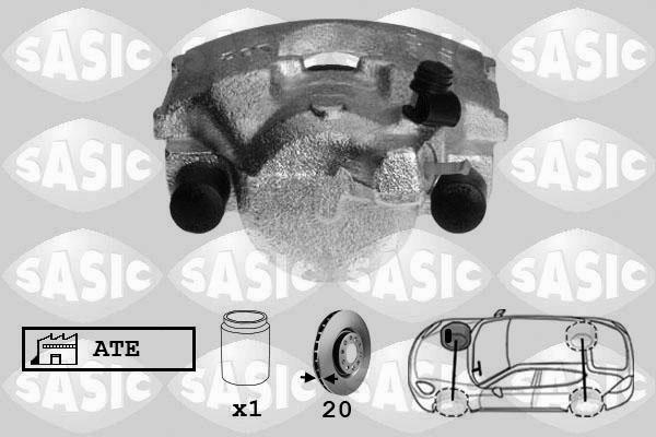 Sasic 6506025 - Гальмівний супорт avtolavka.club