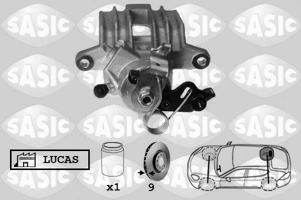 Sasic 6506073 - Гальмівний супорт avtolavka.club