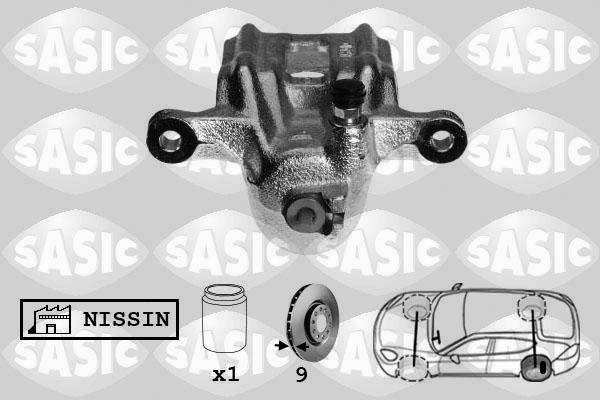 Sasic 6506142 - Гальмівний супорт avtolavka.club