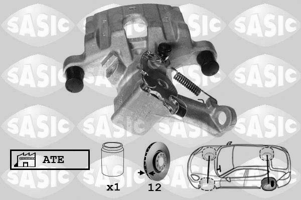 Sasic 6506104 - Гальмівний супорт avtolavka.club